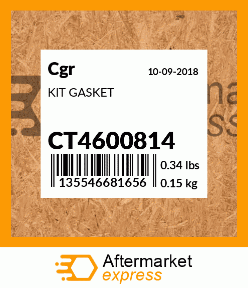 KIT GASKET CT4600814