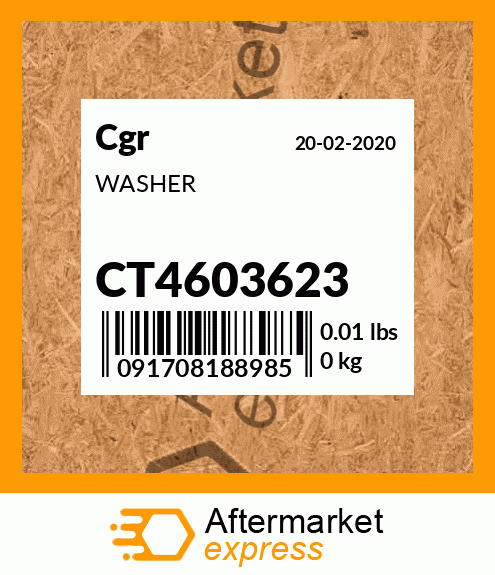 WASHER CT4603623