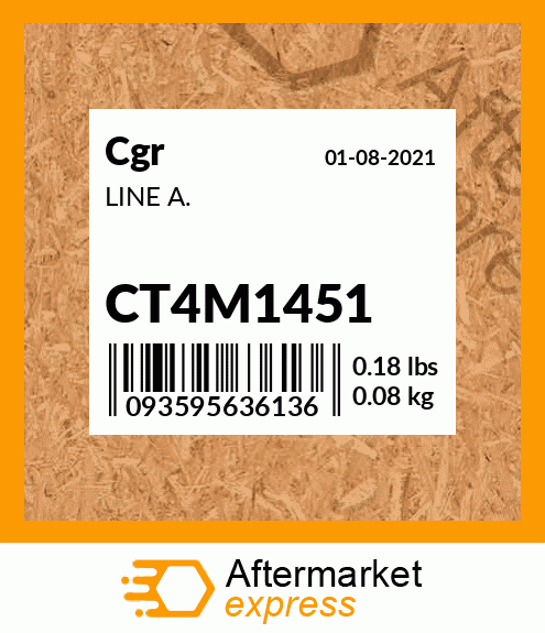 LINE A. CT4M1451