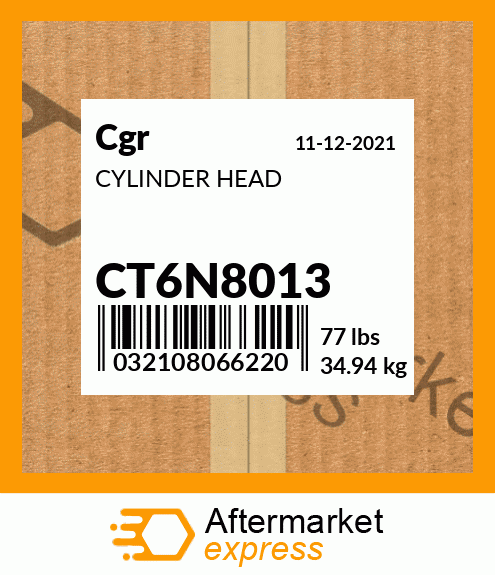 CYLINDER HEAD CT6N8013