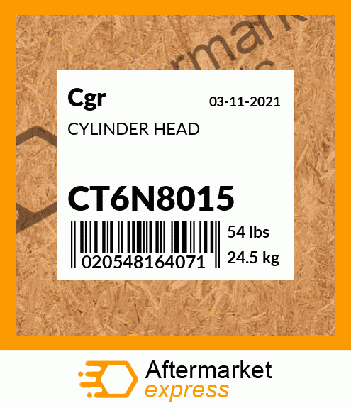 CYLINDER HEAD CT6N8015