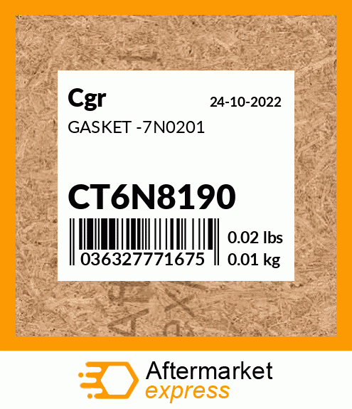 GASKET -7N0201 CT6N8190