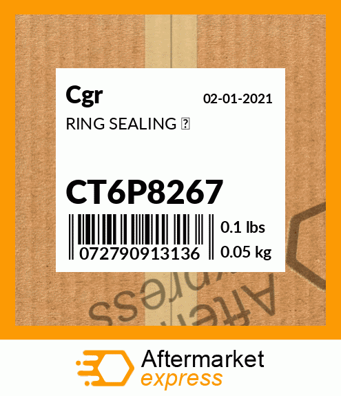 RING SEALING ° CT6P8267