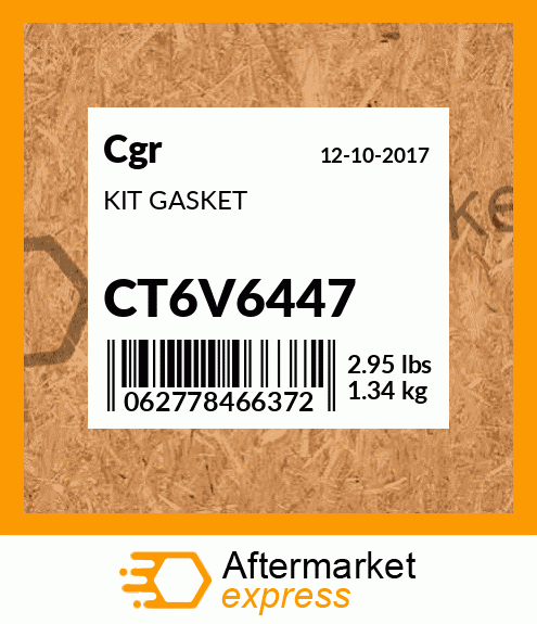 KIT GASKET CT6V6447