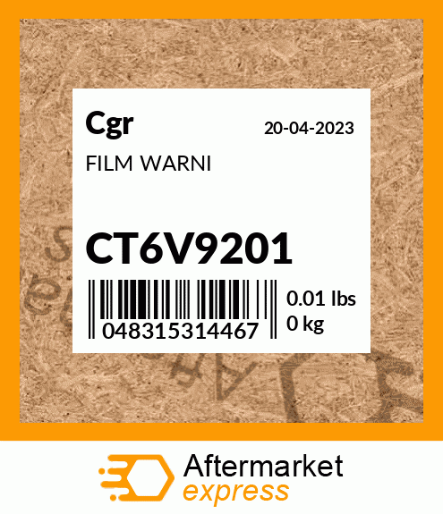 FILM WARNI CT6V9201