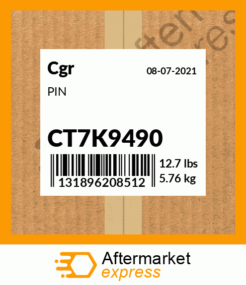 PIN CT7K9490
