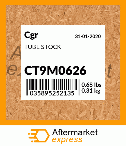 TUBE STOCK CT9M0626