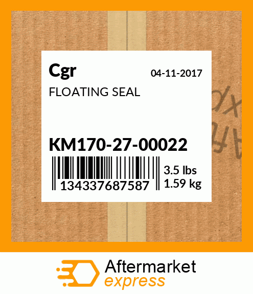 FLOATING SEAL KM170-27-00022