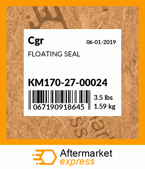 FLOATING SEAL KM170-27-00024