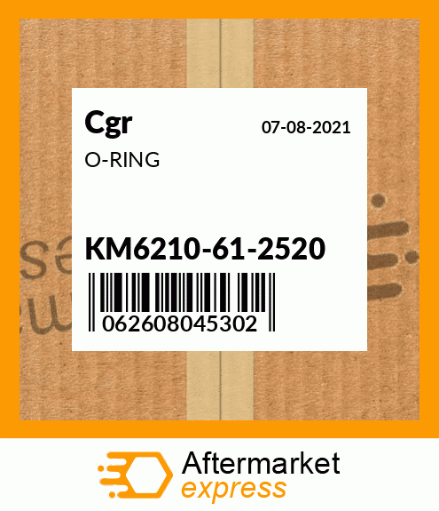 O-RING KM6210-61-2520