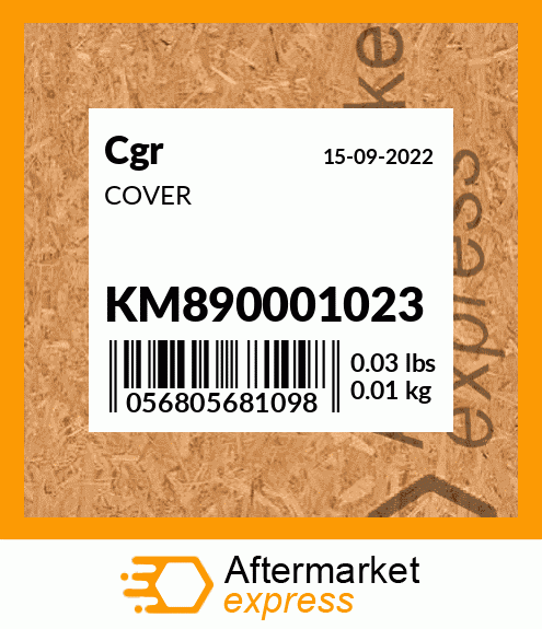 COVER KM890001023
