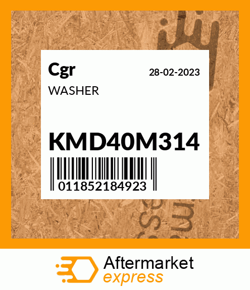WASHER KMD40M314