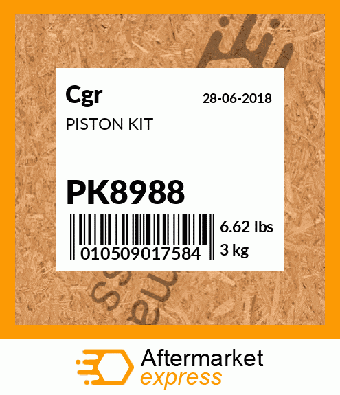 PISTON KIT PK8988