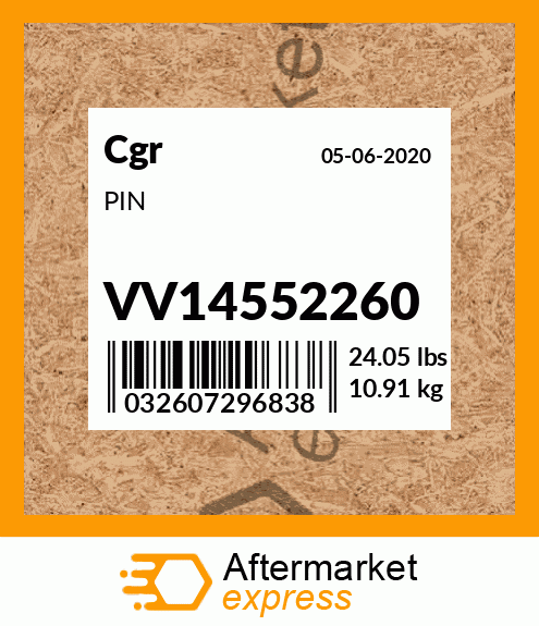 PIN VV14552260