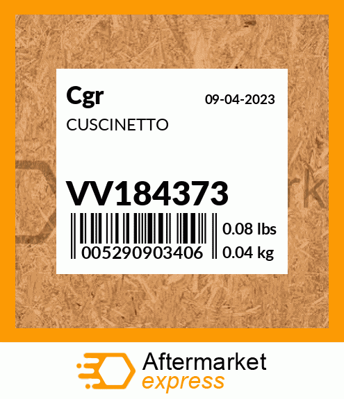 CUSCINETTO VV184373