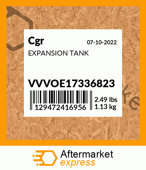 EXPANSION TANK VVVOE17336823