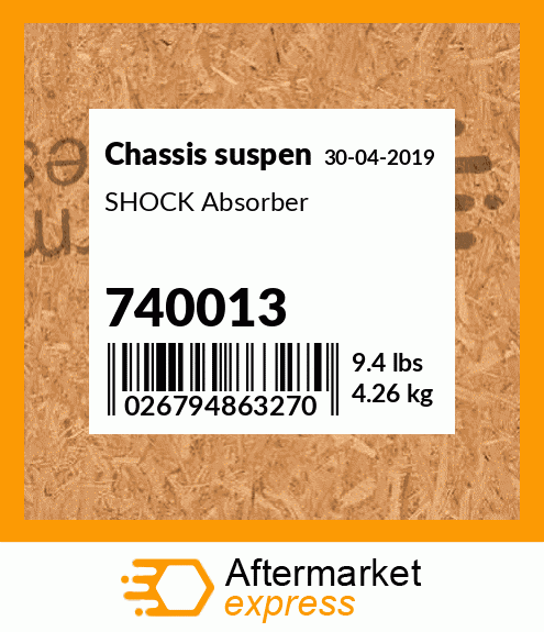 SHOCK Absorber 740013
