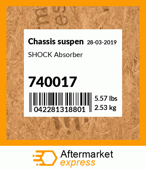SHOCK Absorber 740017