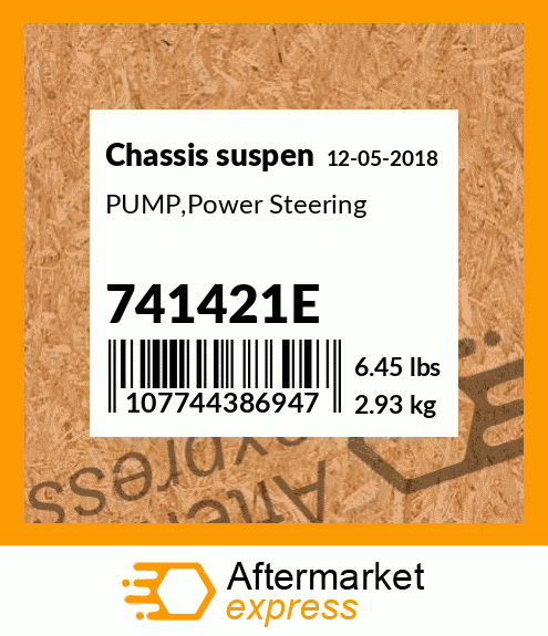 PUMP,Power Steering 741421E