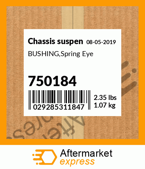 BUSHING,Spring Eye 750184