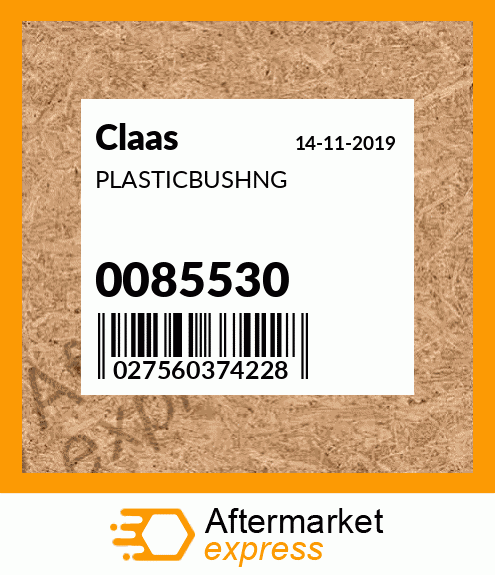PLASTICBUSHNG 0085530