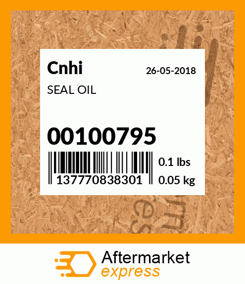 SEAL OIL 00100795