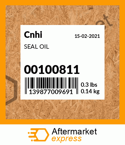 SEAL OIL 00100811