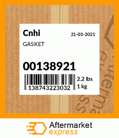 GASKET 00138921