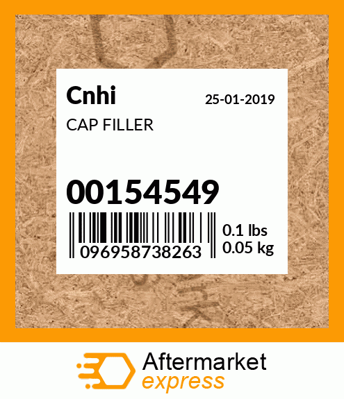 CAP FILLER 00154549