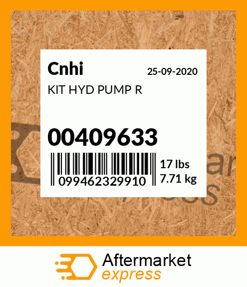 KIT HYD PUMP R 00409633