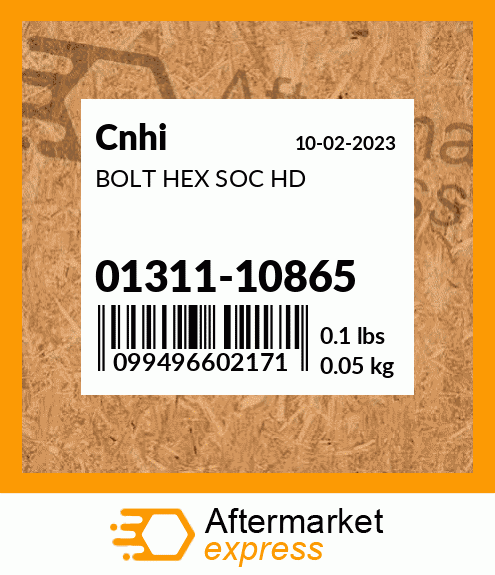 BOLT HEX SOC HD 01311-10865