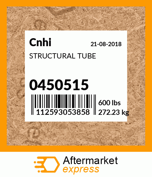 STRUCTURAL TUBE 0450515