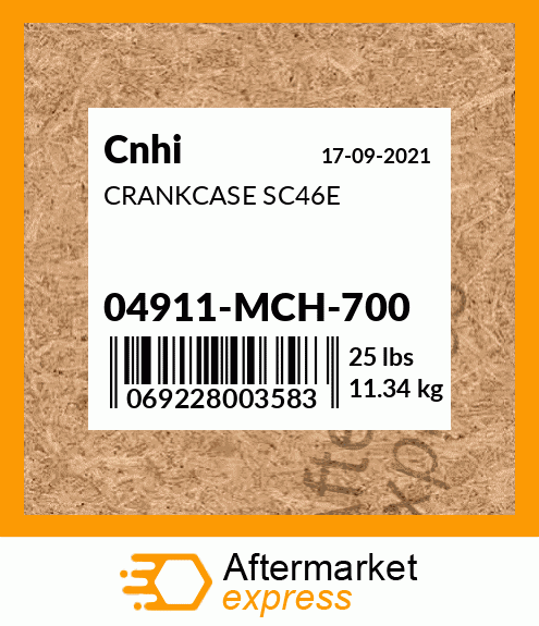 CRANKCASE SC46E 04911-MCH-700