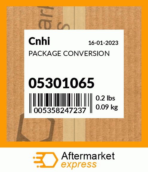 PACKAGE CONVERSION 05301065