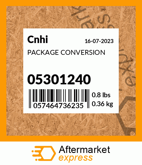 PACKAGE CONVERSION 05301240