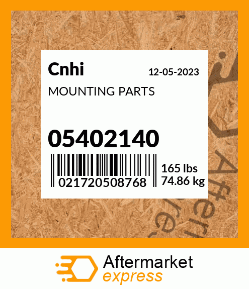 MOUNTING PARTS 05402140