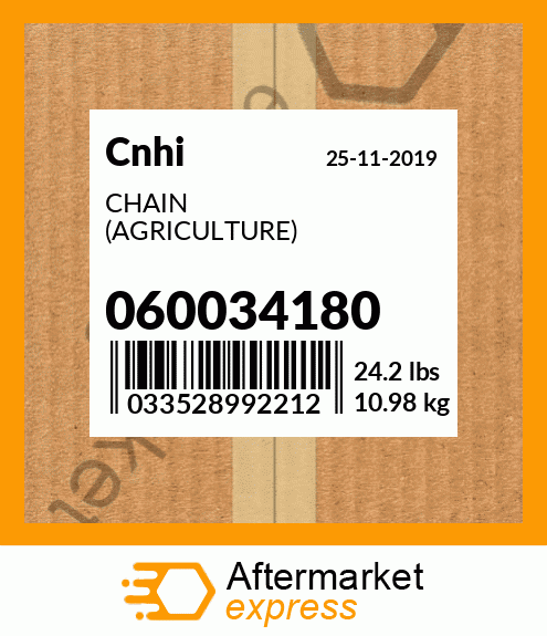 CHAIN (AGRICULTURE) 060034180
