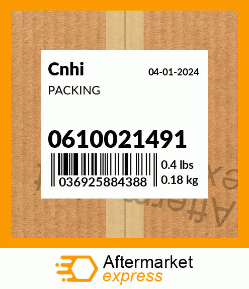 PACKING 0610021491