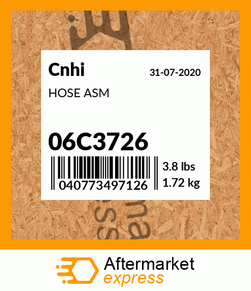 HOSE ASM 06C3726
