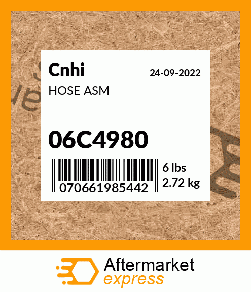 HOSE ASM 06C4980