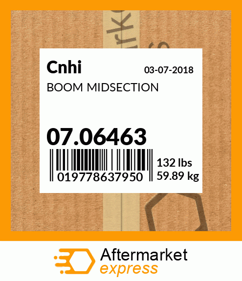 BOOM MIDSECTION 07.06463