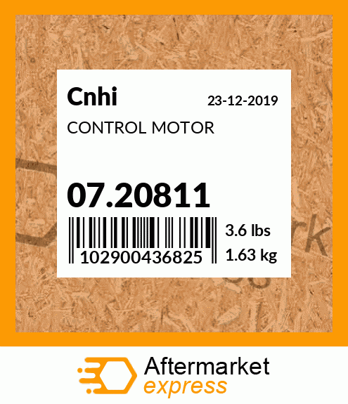 CONTROL MOTOR 07.20811