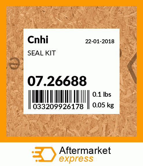SEAL KIT 07.26688