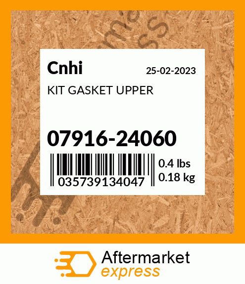 KIT GASKET UPPER 07916-24060