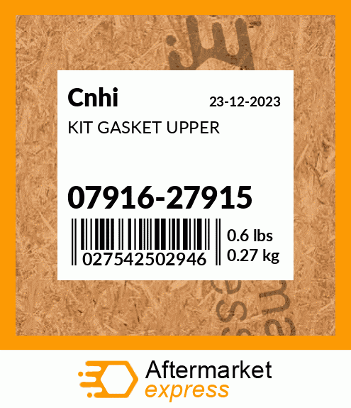 KIT GASKET UPPER 07916-27915