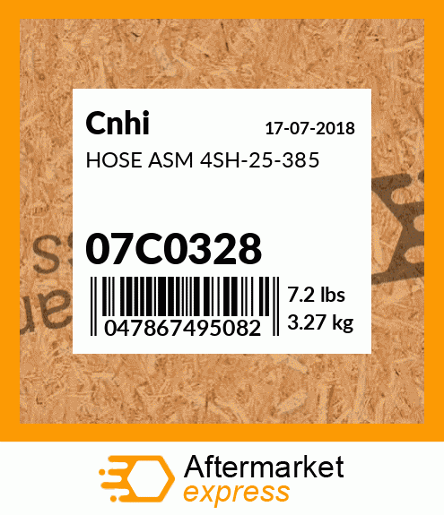 HOSE ASM 4SH-25-385 07C0328