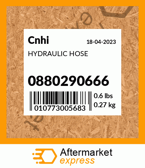 HYDRAULIC HOSE 0880290666