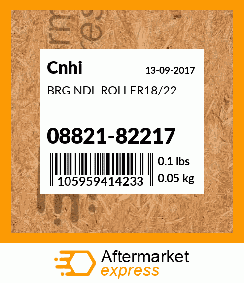 BRG NDL ROLLER18/22 08821-82217