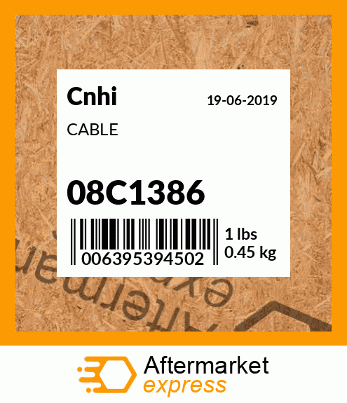 CABLE 08C1386