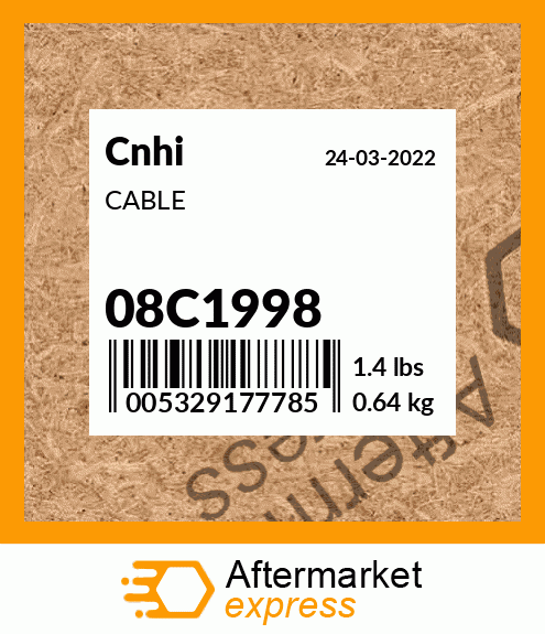 CABLE 08C1998